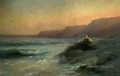 Pouchkine sur la côte de la mer Noire 1887 Romantique Ivan Aivazovsky russe